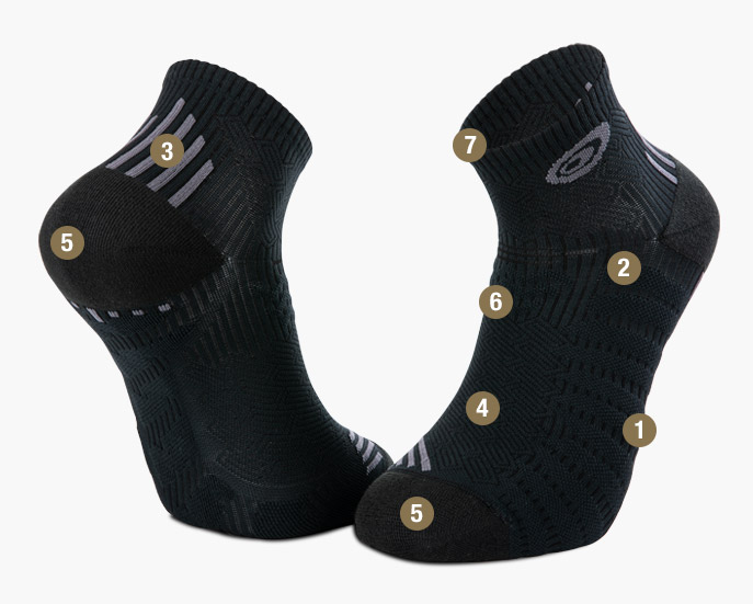 Socks RUN ELITE black